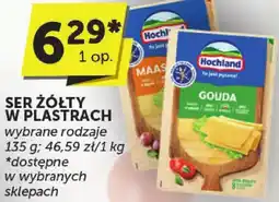 ABC Ser żółty w plastrach Hochland Maasdam 135g oferta