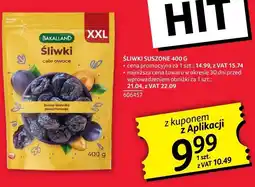 Selgros Śliwki suszone 400g Bakalland oferta