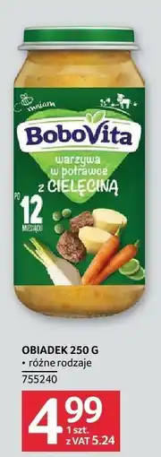 Selgros Obiadek z cielęciną 250g BoboVita oferta