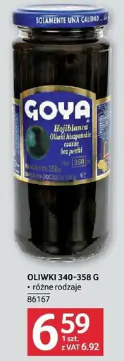Selgros Oliwki 340-358g Goya oferta