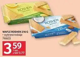 Selgros Wafle Roshen 216g oferta
