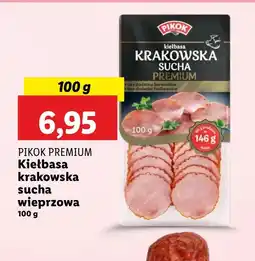 Lidl Kiełbasa Pikok oferta
