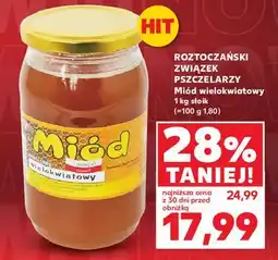 Kaufland Miód wielokwiatowy Roztoczański Związek Pszczelarzy oferta