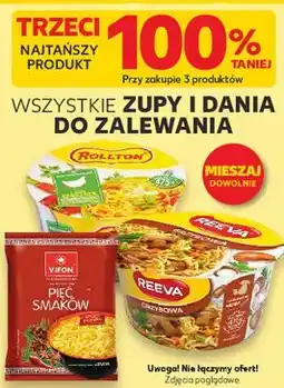 Kaufland Zupy i dania do zalewania oferta