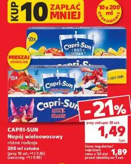 Kaufland Napój mystic dragon Capri-Sun oferta