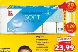 Kaufland Papier toaletowy soft K-Classic oferta