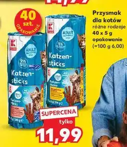 Kaufland Przysmak dla kota wołowina K-Classic oferta