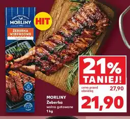 Kaufland Żeberka wieprzowe wolno gotowane Morliny oferta