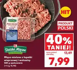 Kaufland Mięso mielone z łopatki wieprzowej i wołowiny oferta