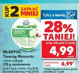 Kaufland Twaróg chudy Mazurski Smak oferta
