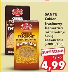 Kaufland Cukier trzcinowy demerara nierafinowany Sante Demerara oferta