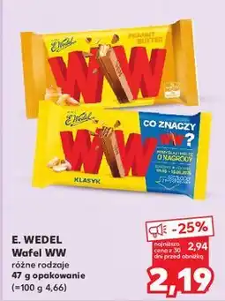 Kaufland Baton E. Wedel Ww oferta