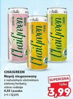 Kaufland Napój green tea lemon Chaigreen oferta