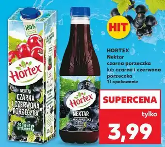Kaufland Nektar czarna i czerwona porzeczka Hortex oferta