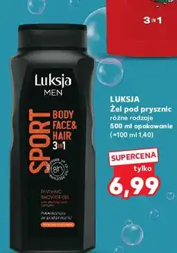 Kaufland Żel pod prysznic sport Luksja Men oferta