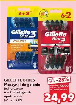 Kaufland Maszynka do golenia Gillette Blue 3 Comfort oferta