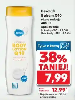 Kaufland Balsam do ciała q10 Bevola oferta