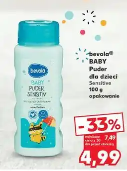 Kaufland Puder dla niemowląt sensitive Bevola Baby oferta