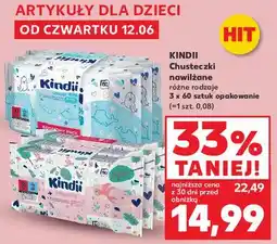 Kaufland Chusteczki wilgotne pure Cleanic Kindii oferta