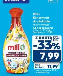 Kaufland Koncentrat do płukania golden mist Mill oferta