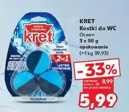 Kaufland Kostka do spłuczki ocean fresh Kret oferta