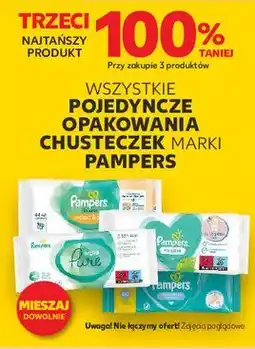 Kaufland Chusteczki Pampers oferta