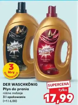 Kaufland Żel do prania mix color Der Waschkonig oferta