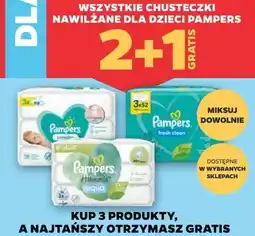 Netto Chusteczki nawilżane Pampers oferta