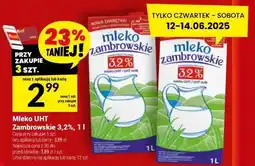 Twój Market Mleko UHT Zambrowskie 3.2% oferta