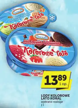 ABC Lody kolorowe lato Koral oferta