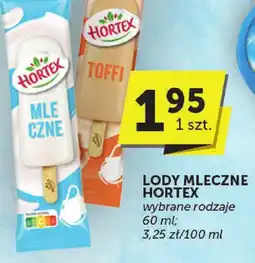 ABC Lody mleczne Hortex oferta