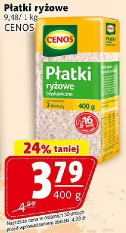 Prim Market Płatki ryżowe 400g Cenos oferta
