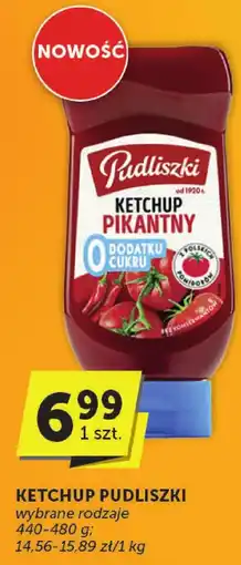 ABC Ketchup Pudliszki pikantny 440-480g oferta