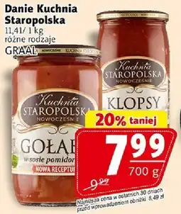 Prim Market Danie Kuchnia Staropolska klopsy w sosie pomidorowym 700g Graal oferta