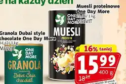 Prim Market Muesli proteinowe One Day More 400g Melvit oferta
