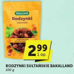 ABC Rodzynki sułtańskie Bakalland 100g oferta