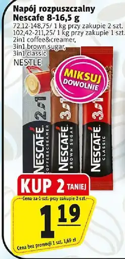 Prim Market Napój rozpuszczalny Nescafé 8-16.5g Nestlé oferta