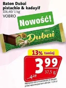 Prim Market Baton Dubai pistachio & kadayif 37.5g Vobro oferta