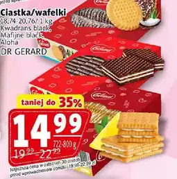 Prim Market Ciastka / wafleki kwadrans black DR GERARD oferta