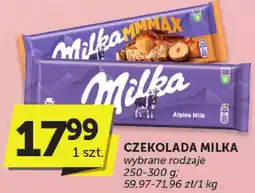 ABC Czekolada Milka wybrane rodzaje oferta