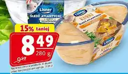 Prim Market Śledź atlantycki kurki 280g Lisner oferta