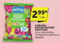 ABC Chrupki kukurydziane Fruitusie wybrane rodzaje oferta