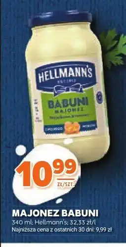 Stokrotka Majonez Babuni 340 ml Hellmann's oferta