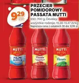 Stokrotka Przecier pomidorowy passata Mutti 700g oferta