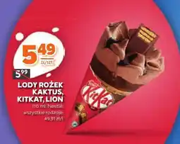 Stokrotka Lody rożek Kaktus, KitKat, Lion 100ml Nestle oferta