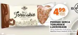 Stokrotka Pierniki Serca Toruńskie lukrowane 120g Kopernik oferta