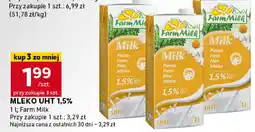 Stokrotka Mleko UHT 1,5% 1l Farm Milk oferta