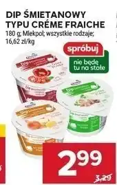 Stokrotka Dip śmietanowy typu Crème Fraiche 180g Mlekpol oferta
