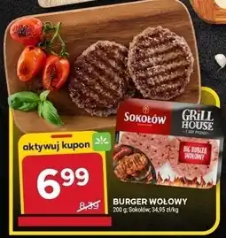 Stokrotka Burger wołowy 200g Sokołów oferta