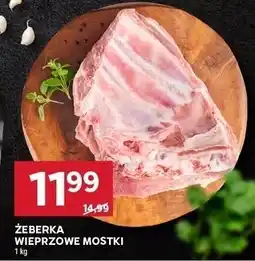 Stokrotka Żeberka wieprzowe mostki 1kg Stokrotka oferta